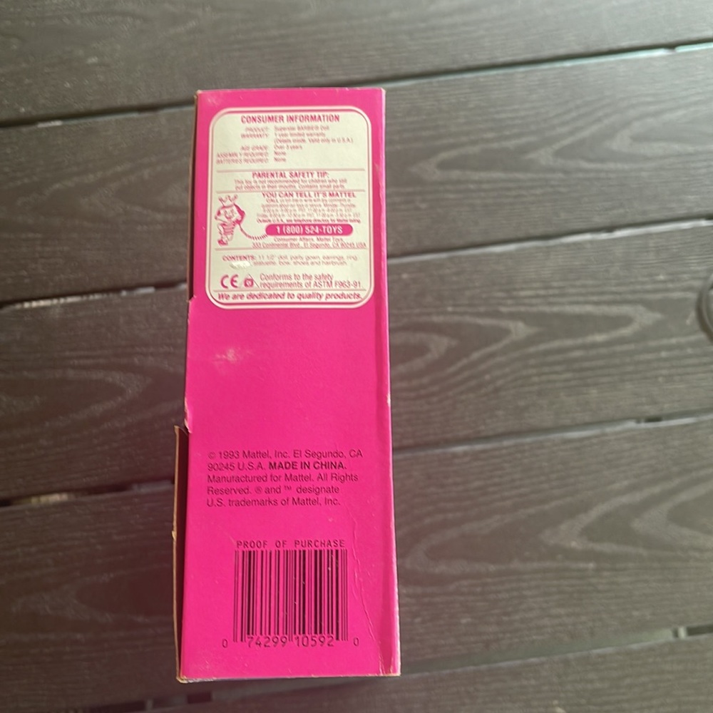 NRFB Vintage Superstar Barbie Doll ~ Walmart Special Edition 🌟 - Picture 9 of 9